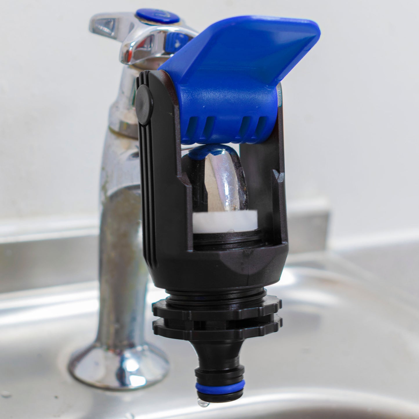 G/TAPCONKITCHEN001BLUE - KITCHEN TAP ADAPTER BLUE