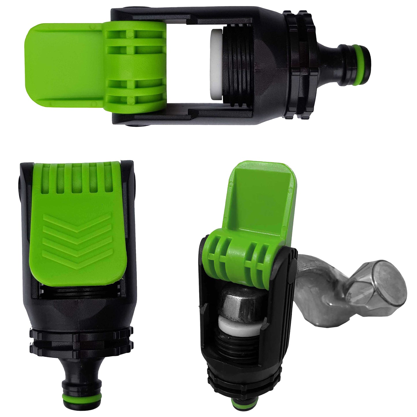 G/TAPCONKITCHEN001GREEN - KITCHEN TAP ADAPTER GREEN