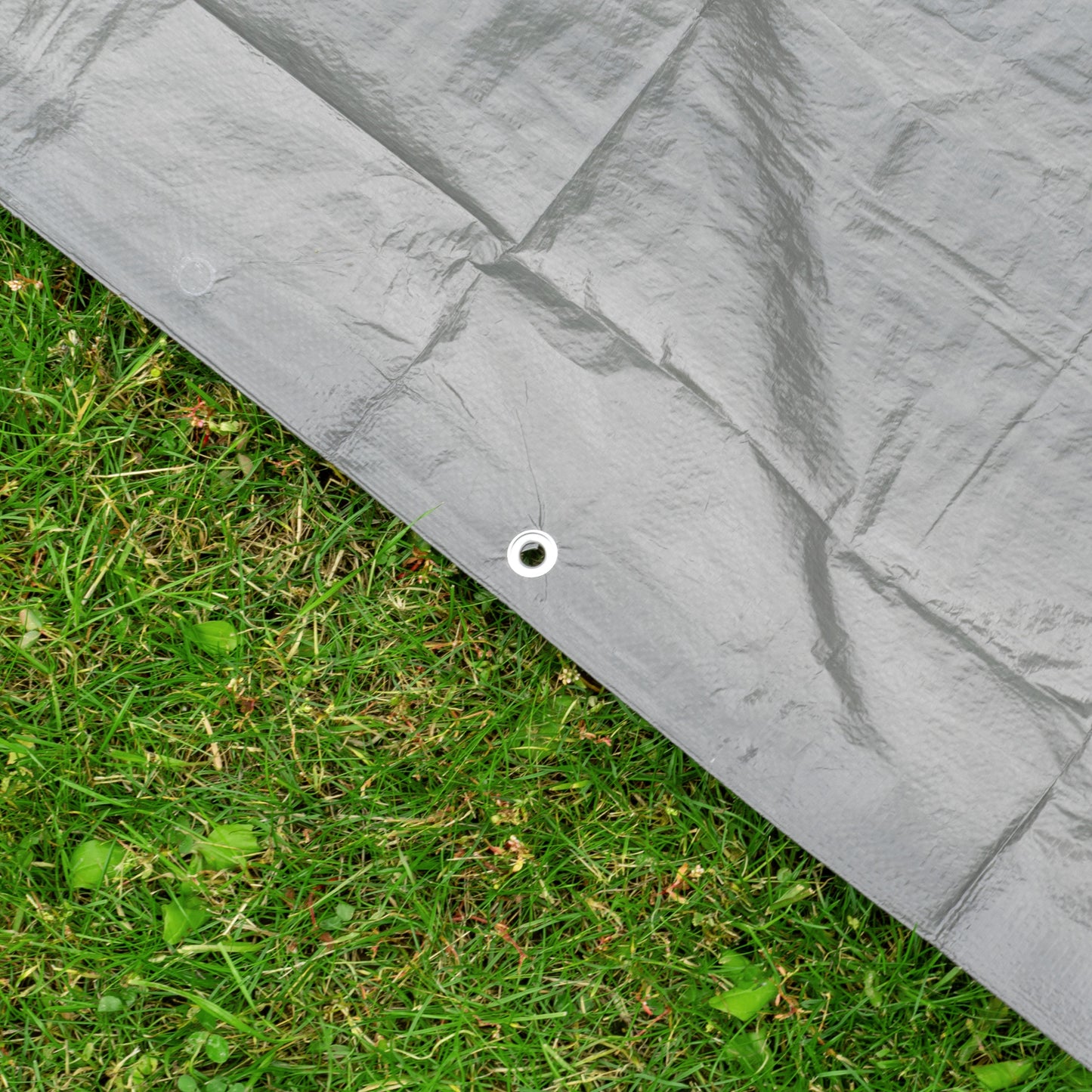 Gray S-Grade Tarpaulin 3m x 3m