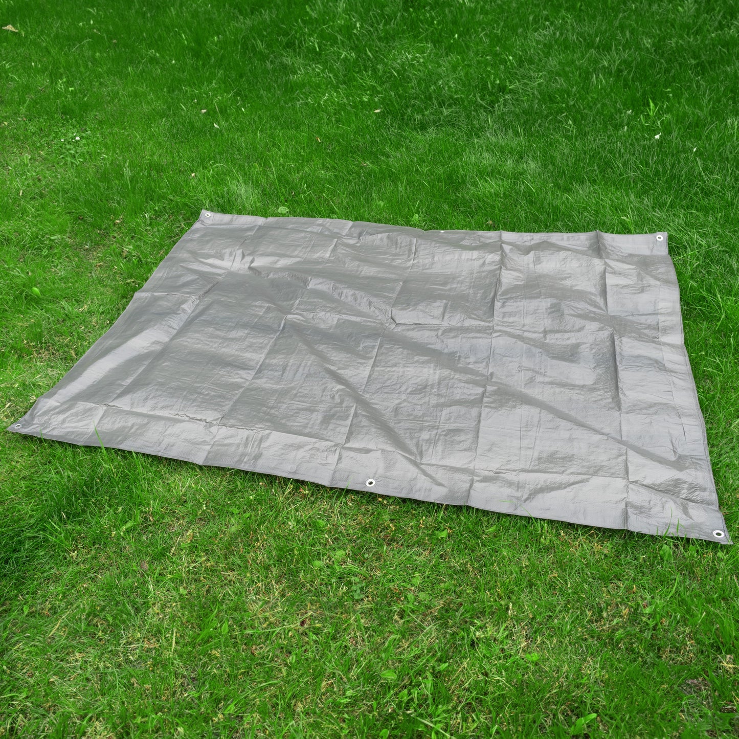 Gray S-Grade Tarpaulin 3m x 3m