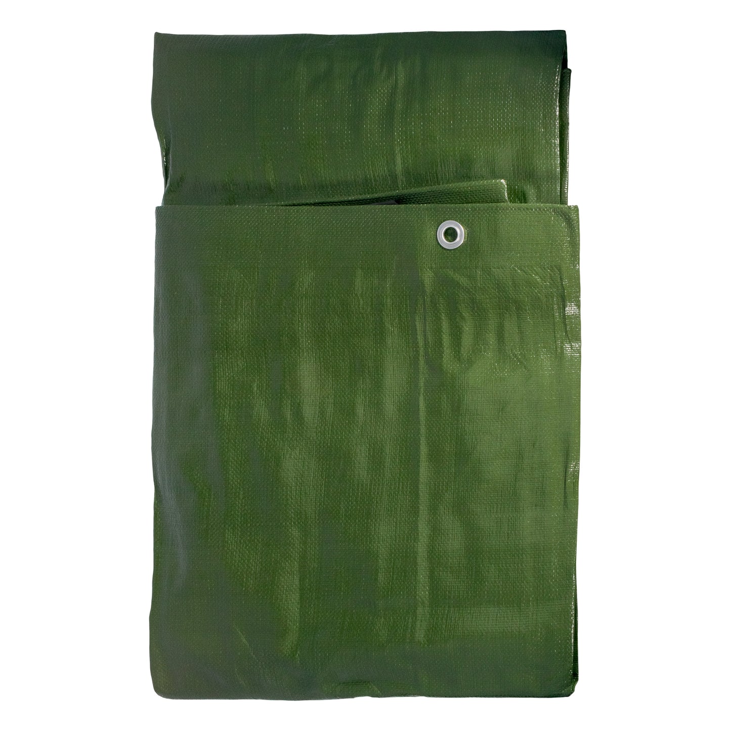 Green/Brown L-Grade Tarpaulin 4m x 4m