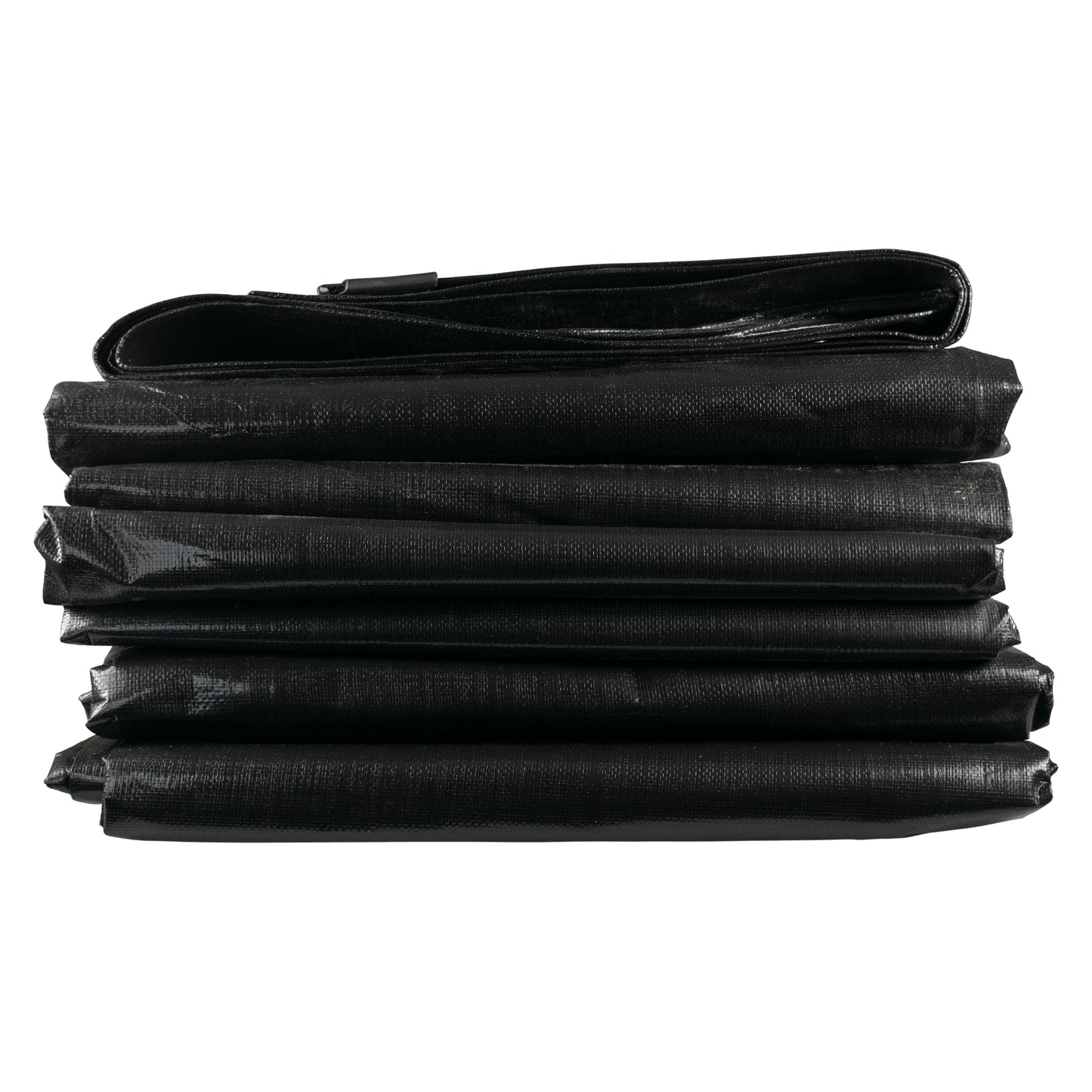 Black/Silver L-Grade Tarpaulin 6m x 10m
