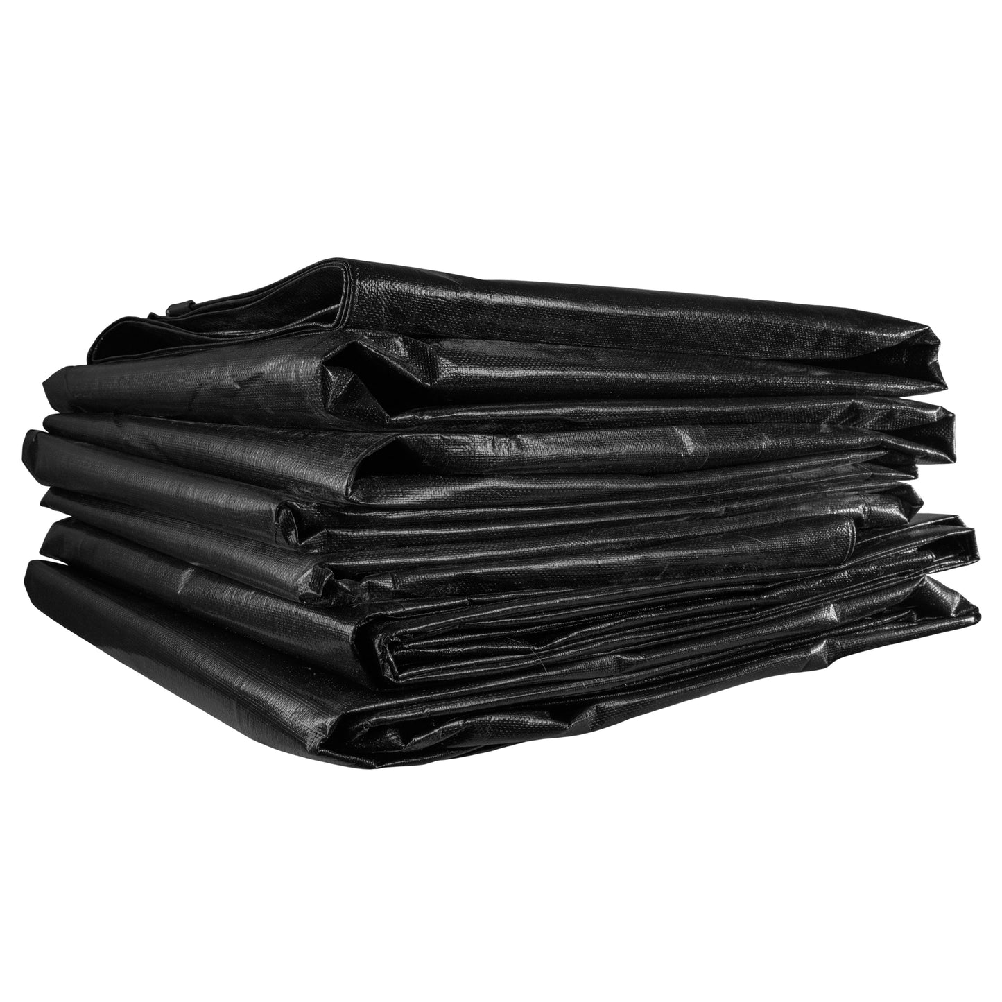 Black/Silver L-Grade Tarpaulin 6m x 10m