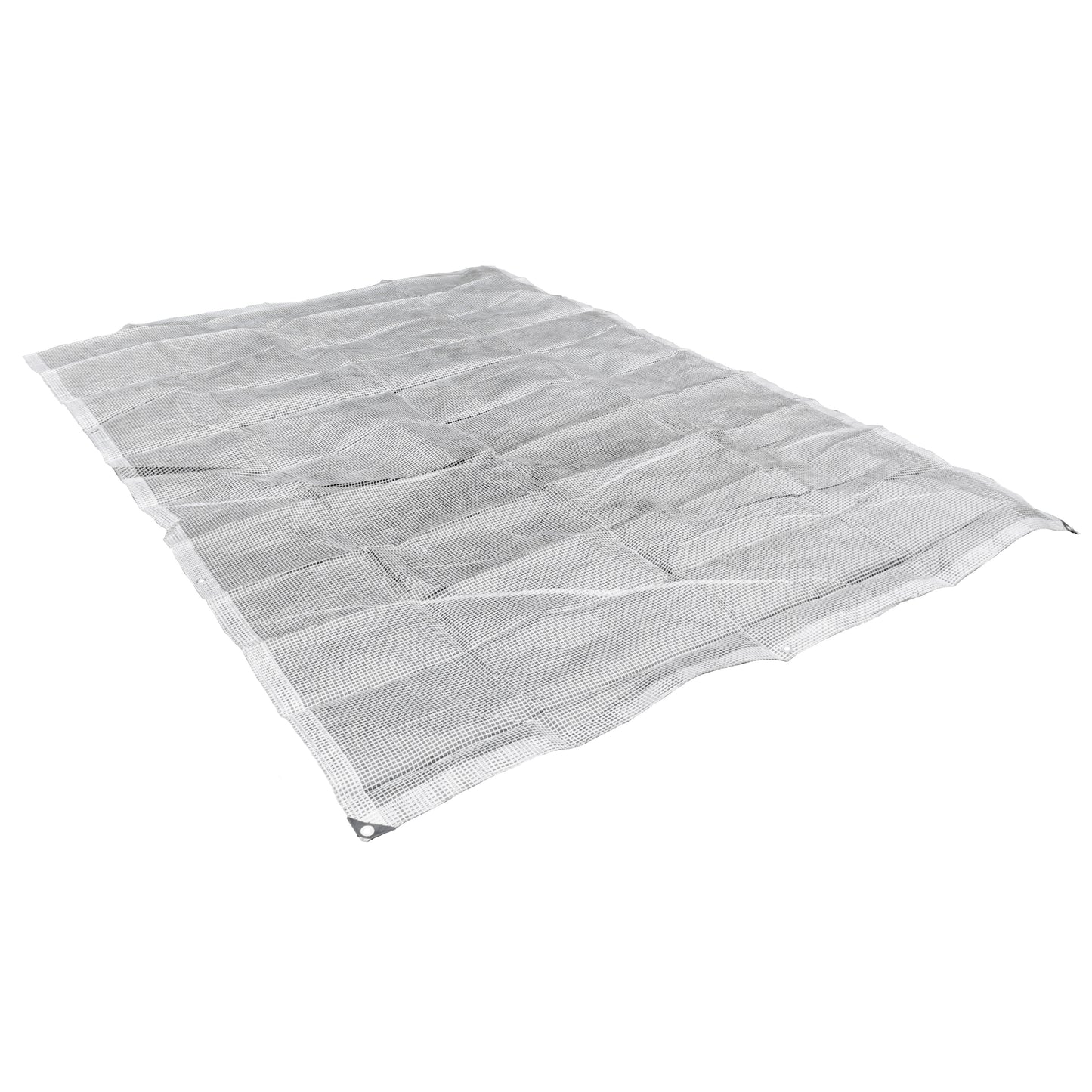 Clear XL-Grade Tarpaulin with 10 x 6" Bungee Balls (Black)