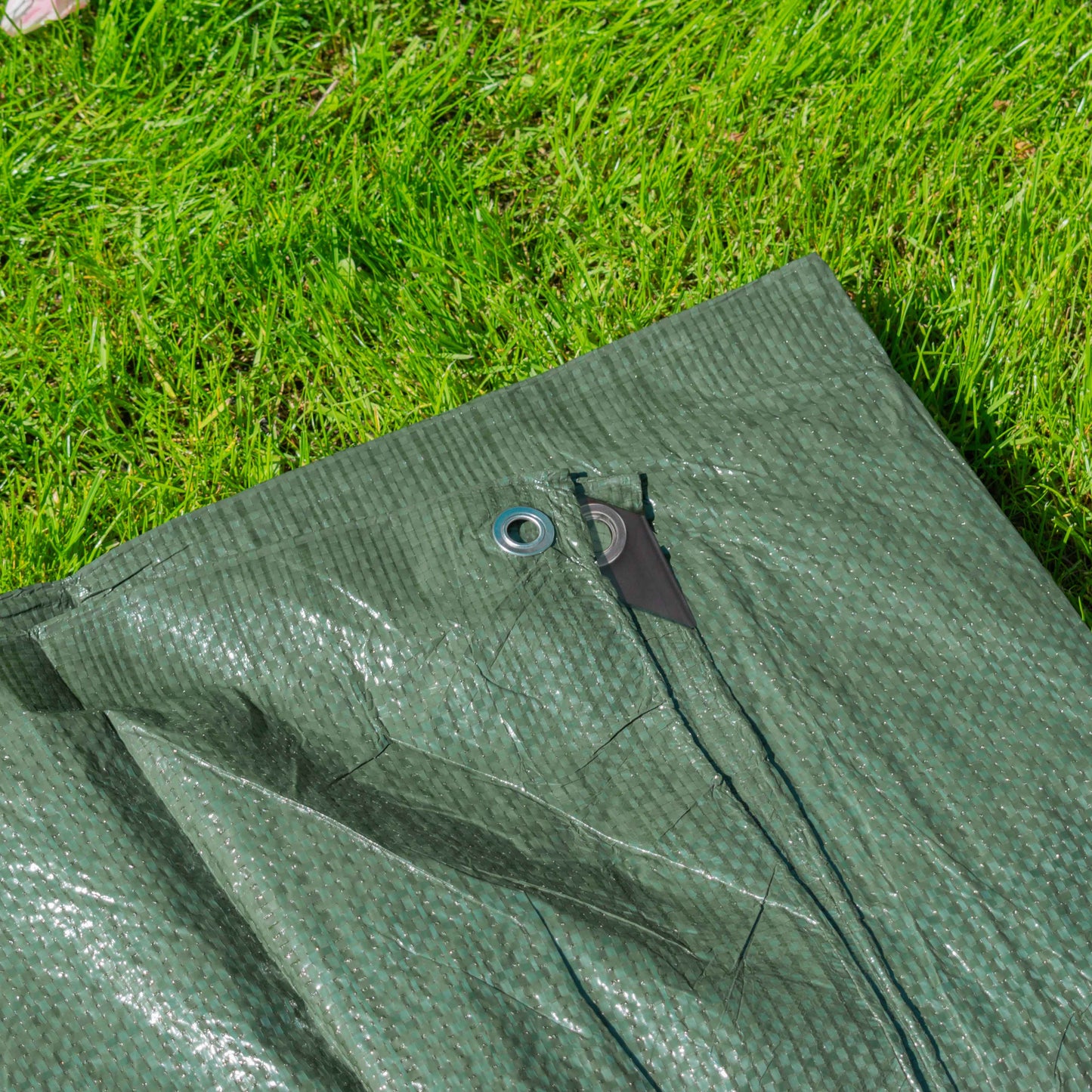 Green S-Grade Tarpaulin 4m x 6m