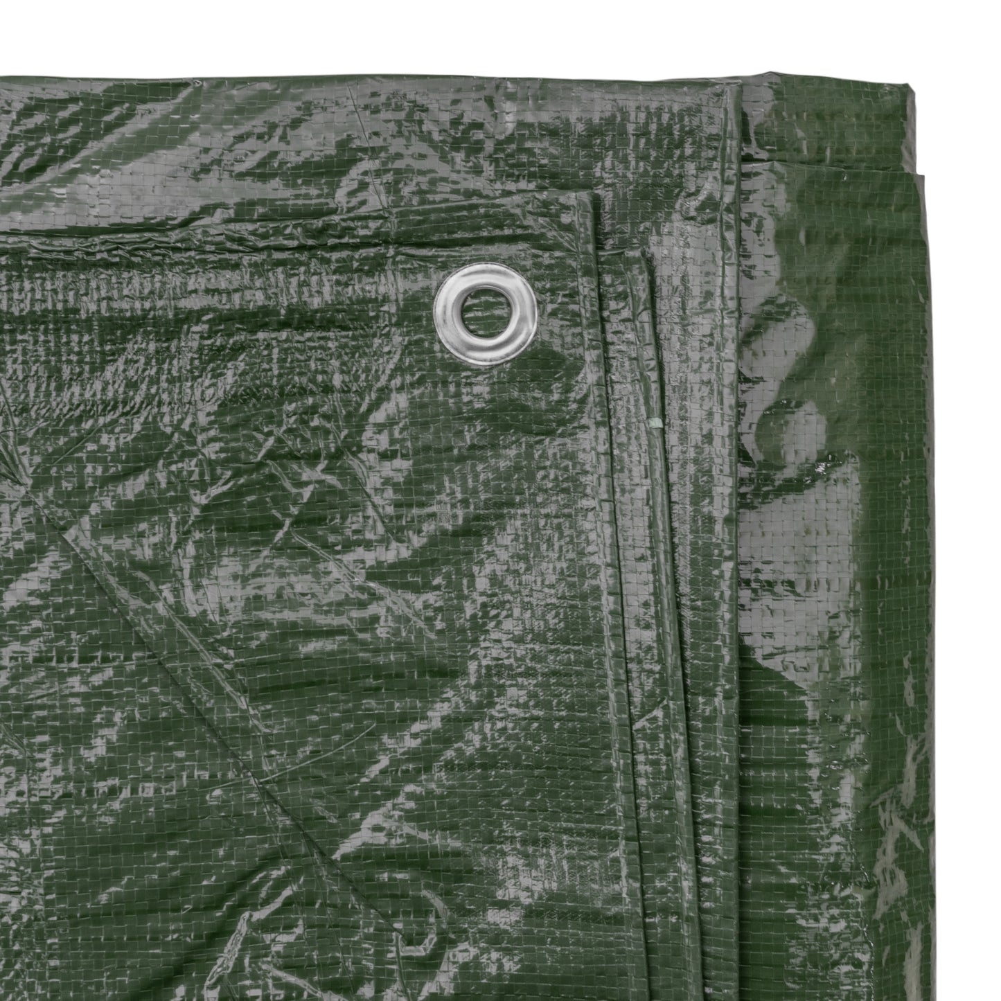 Green M-Grade Tarpaulin 6m x 8m