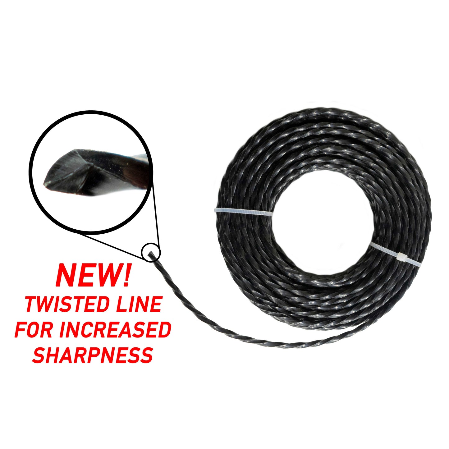 Strimmer Line Black Twist 2mm x 15m