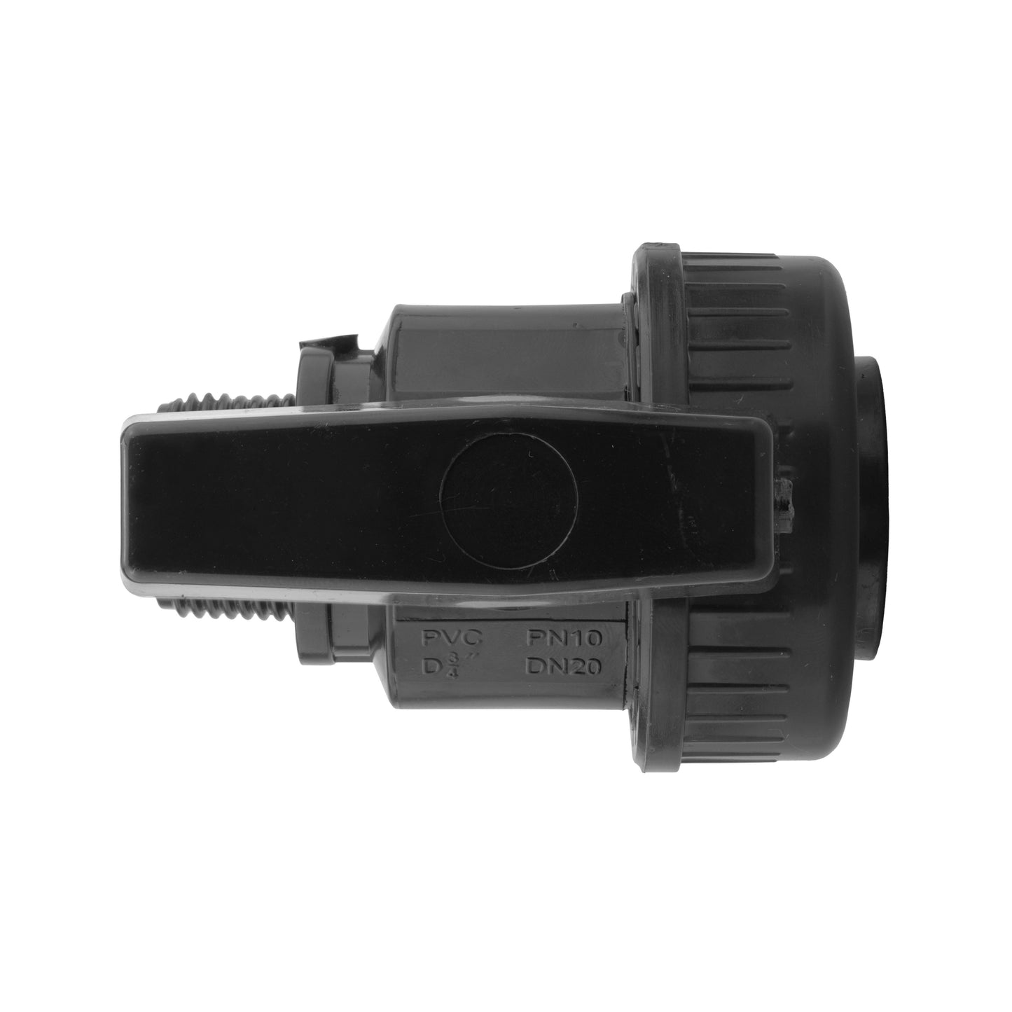 Wall Flange Kit 25mm MDPE + Large Plastic Valve & 20mm MDPE Straight