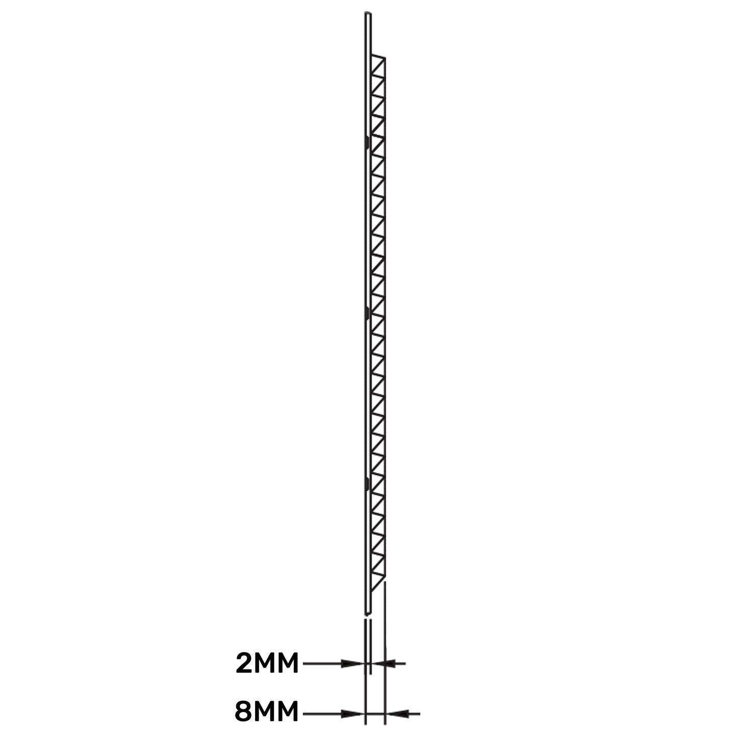 Louvre Vent D/170x240W 240mm X 170mm with Fly Screen