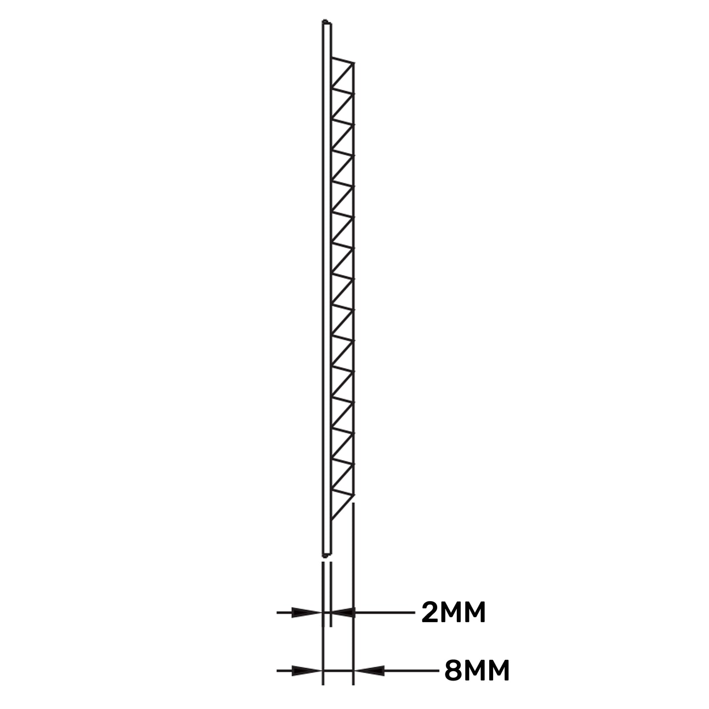 Louvre Vent D/235W 235mm X 235mm with Fly Screen