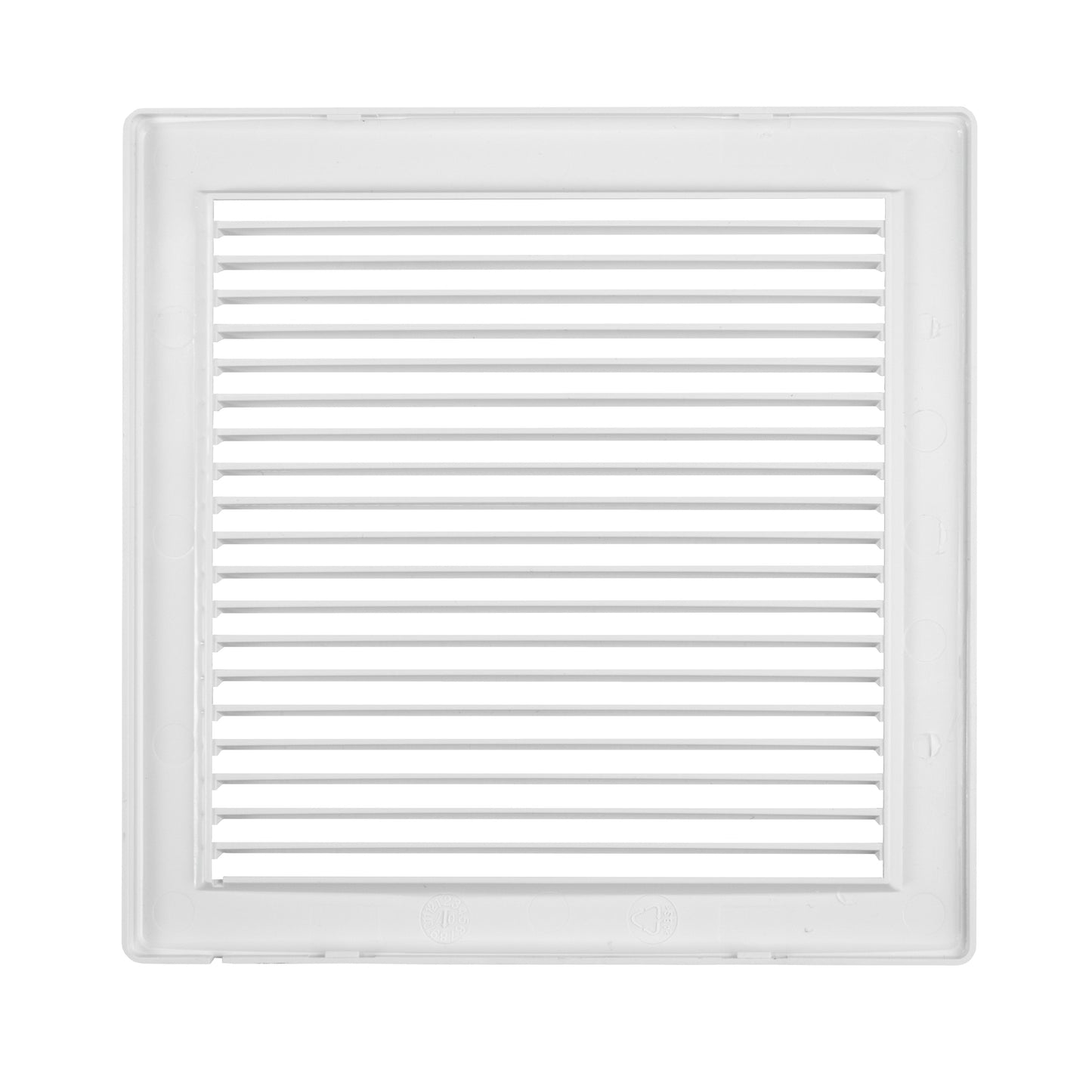 Louvre Vent White DL/135 RW LUX With Fly Mesh