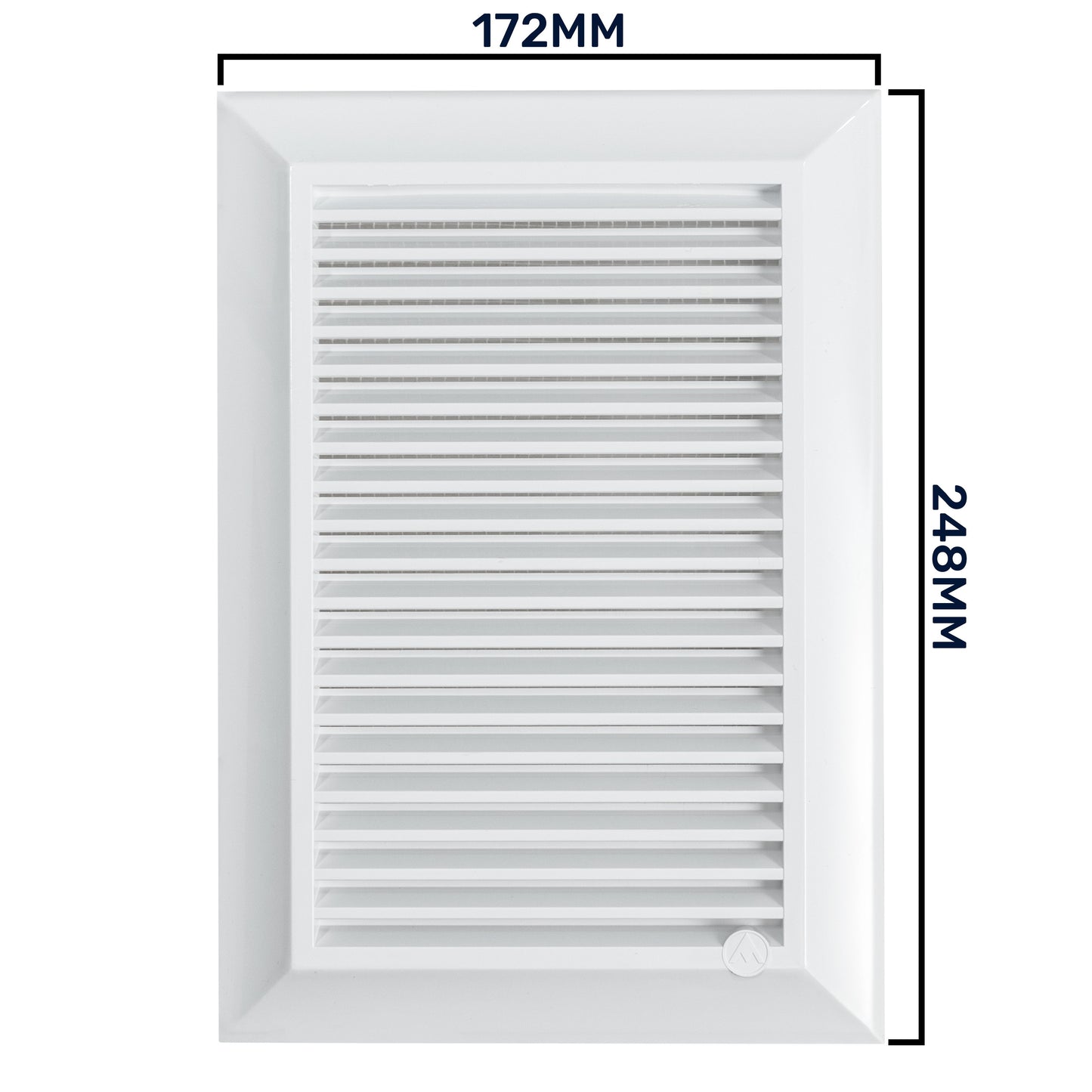 Louvre Vent Duo Smart 140/210 140mm X 210mm With Fly Mesh