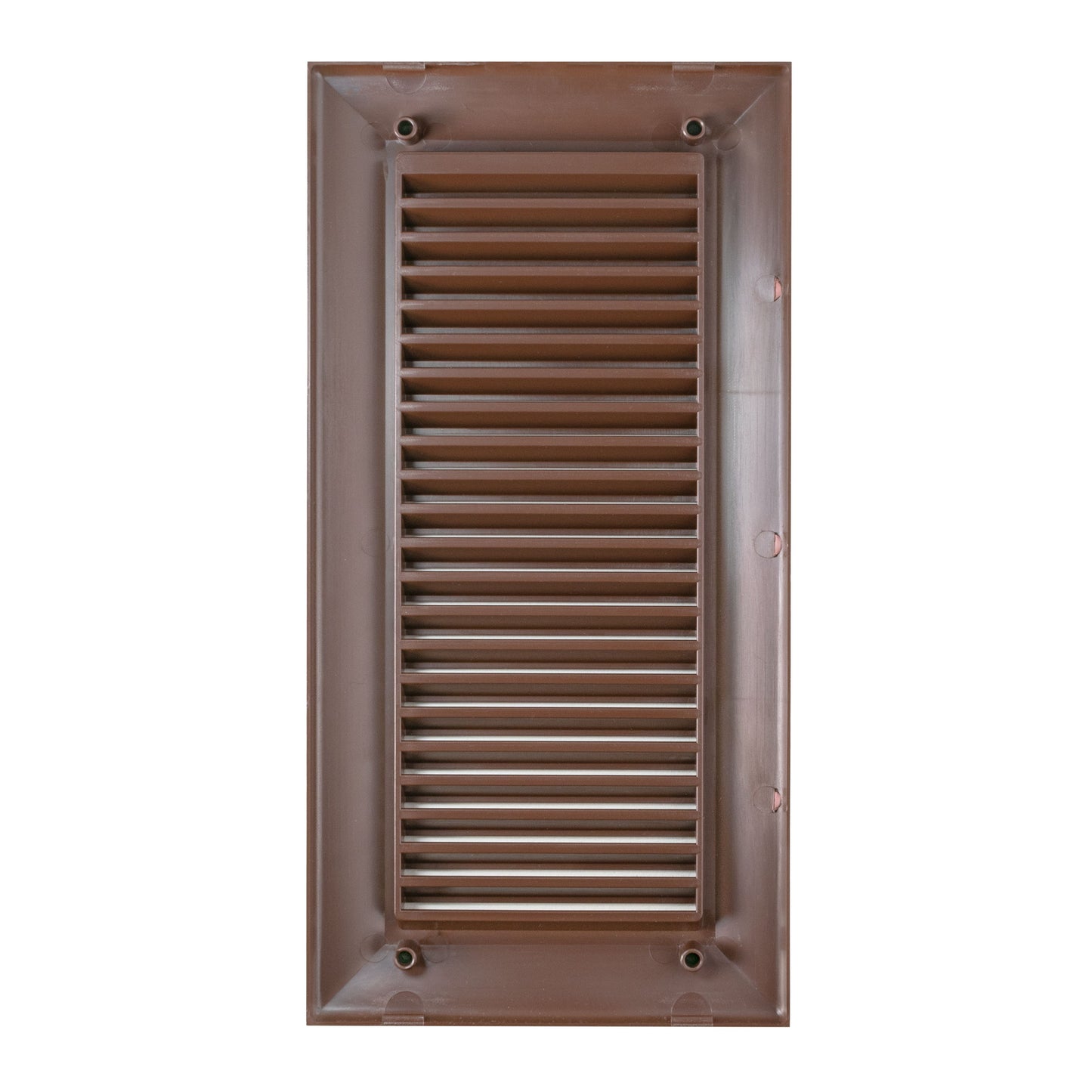 Louvre Vent Duo Smart 90/240 Brown 90mm x 240mm With Fly Mesh
