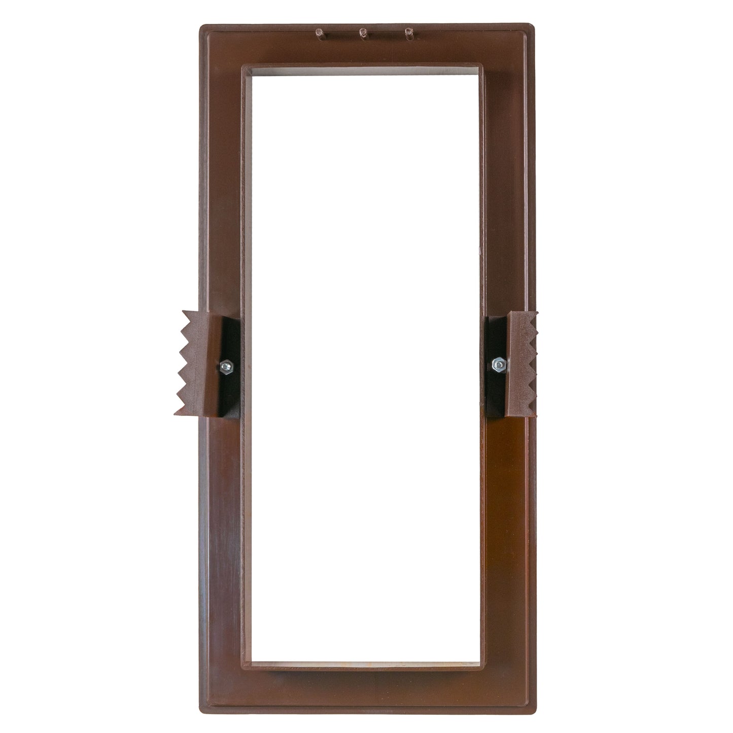Louvre Vent Duo Smart 90/240 Brown 90mm x 240mm With Fly Mesh