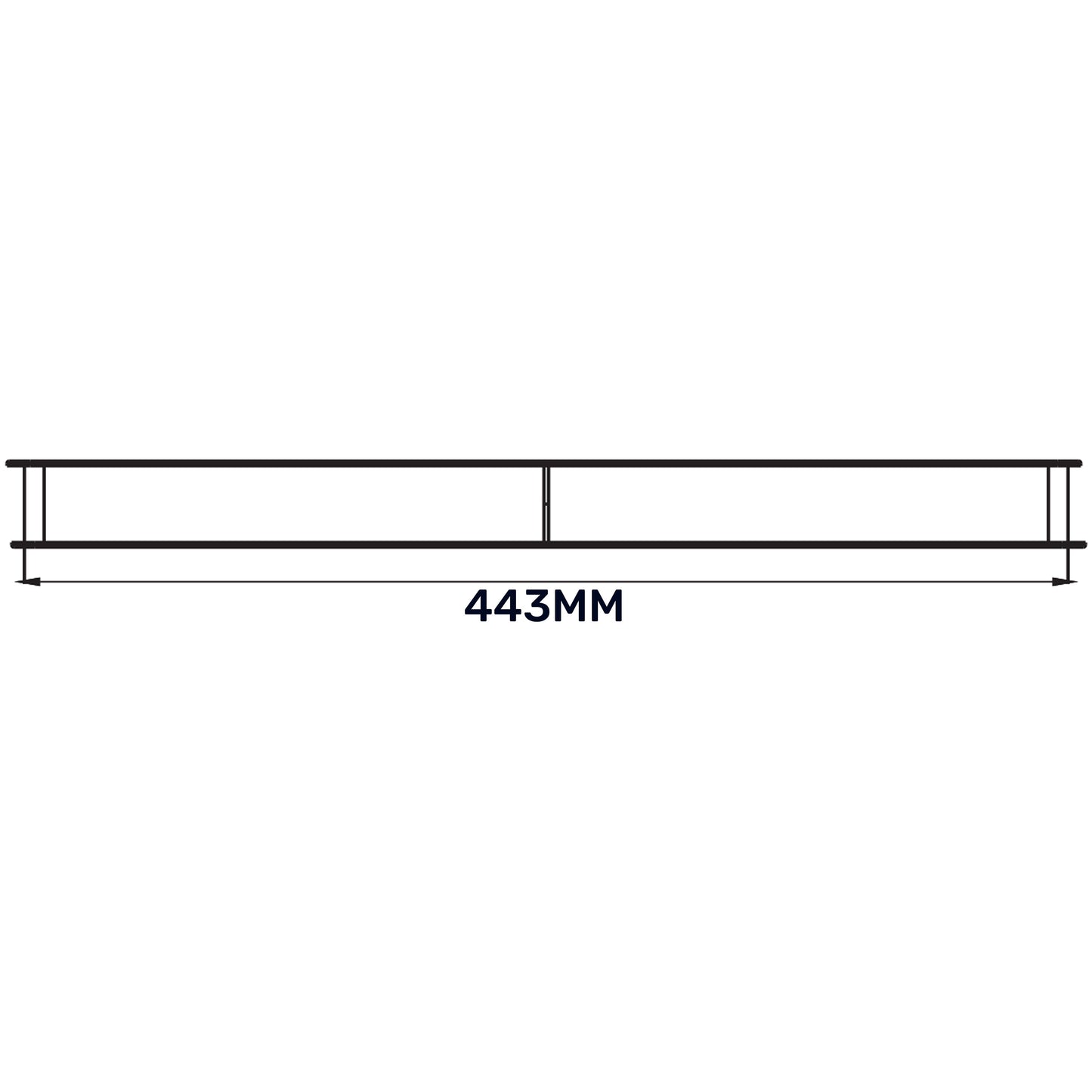 Door Louvre Vent KD 70mm—450mm