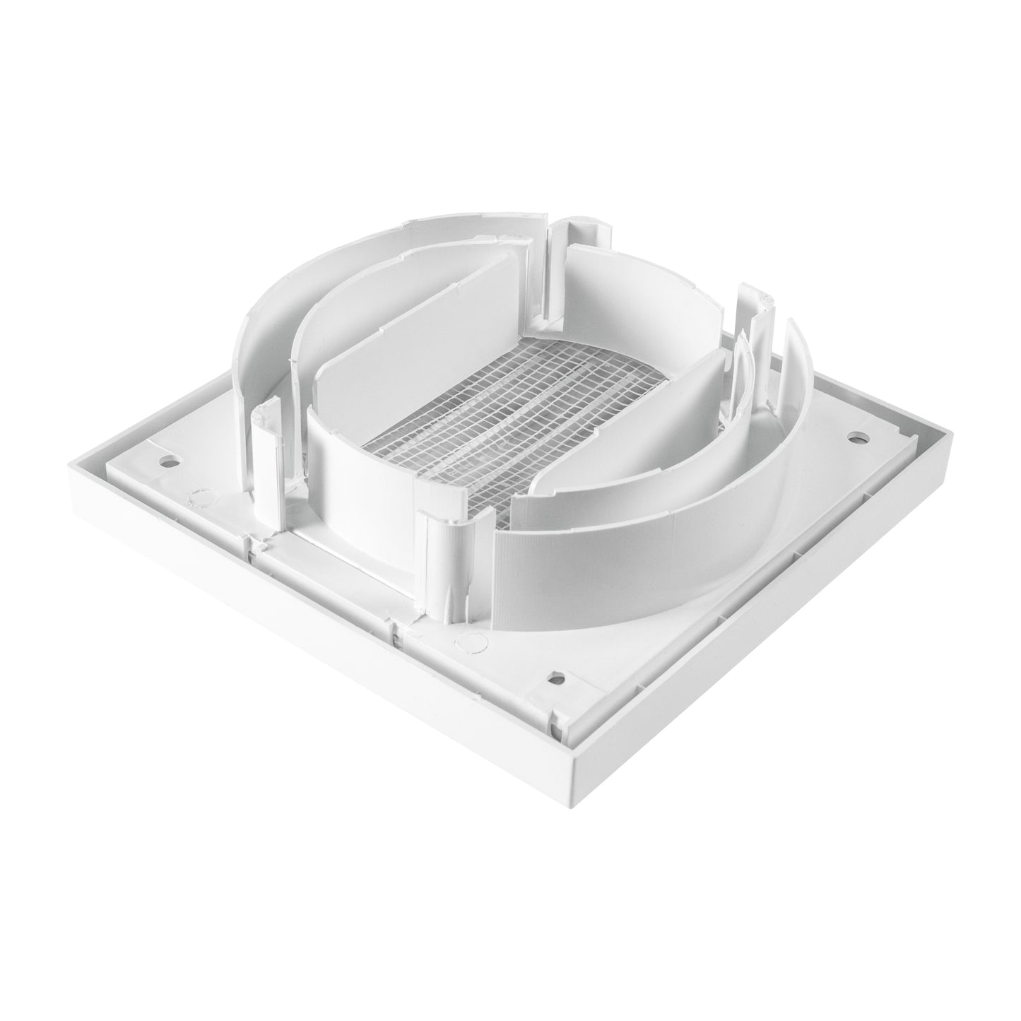 Through Wall Ventilation Kit Louvre Vent VC-KR0153 with Graphite External Vent