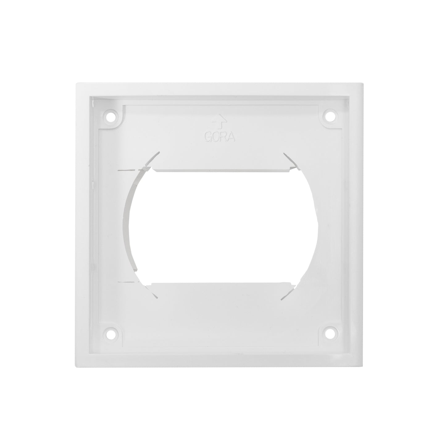 Through Wall Ventilation Kit Louvre Vent VC-KR0153 with Graphite External Vent