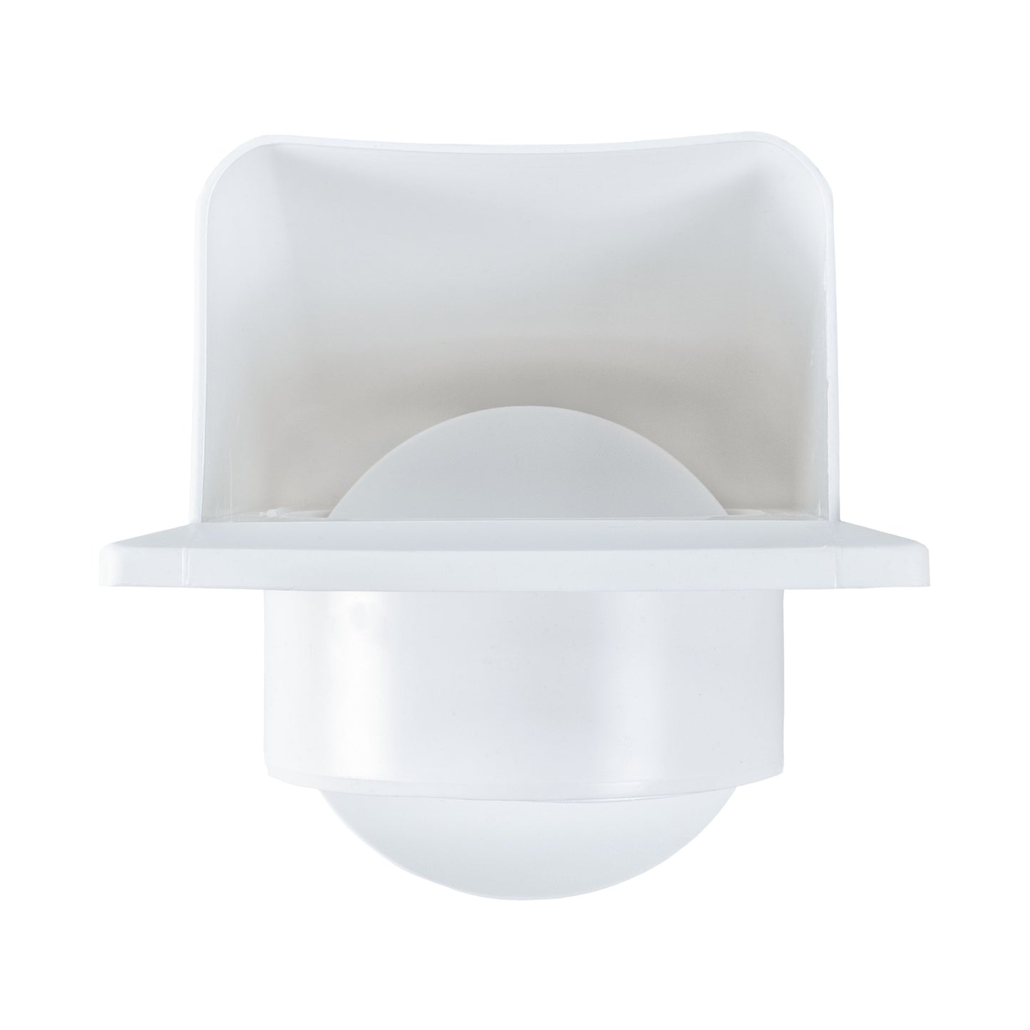 Through Wall Ventilation Kit DL0163 Louvre Vent with White External Vent