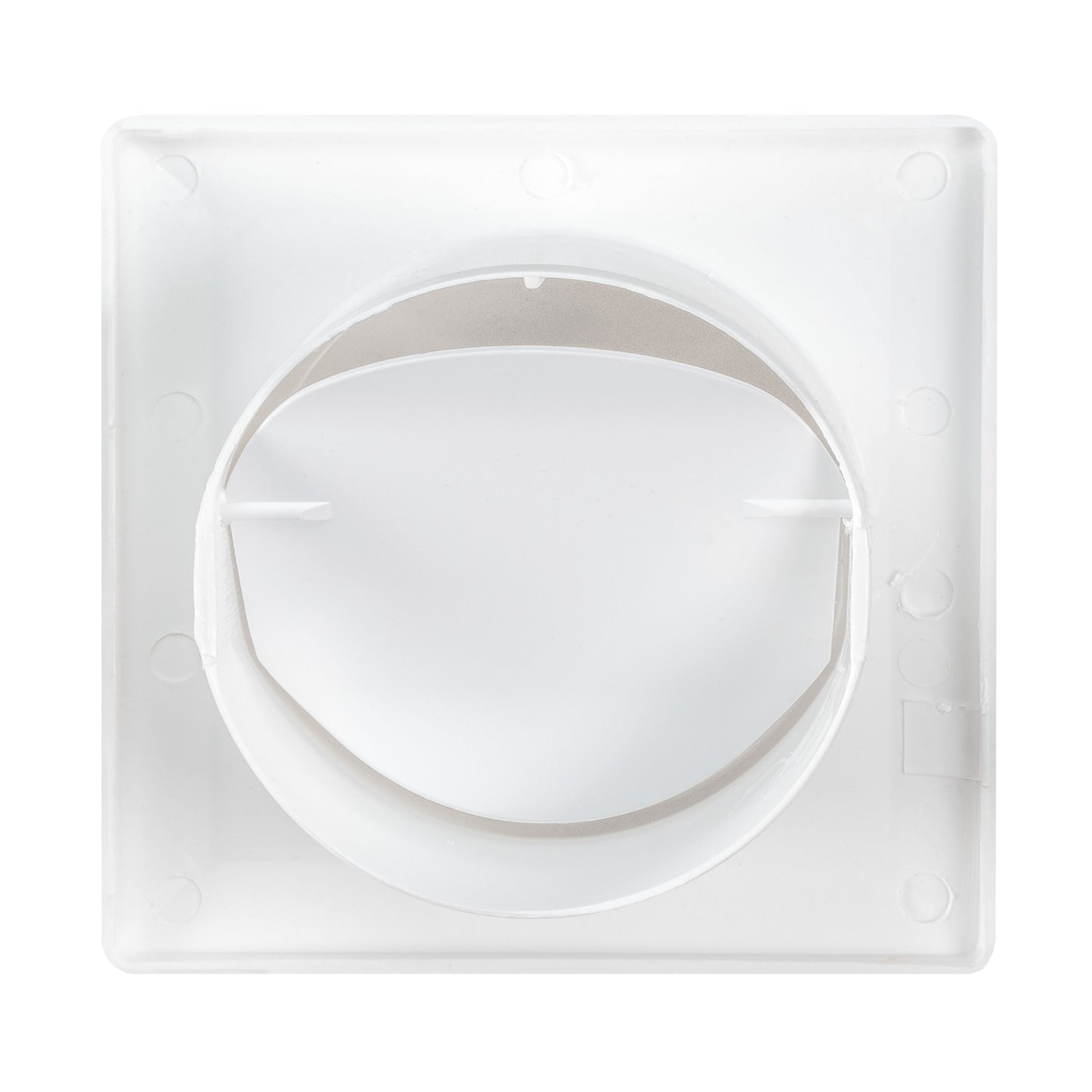 Through Wall Ventilation Kit DL0163 Louvre Vent with White External Vent