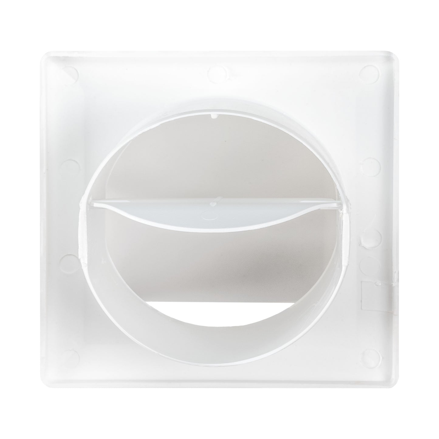 Through Wall Ventilation Kit DL0163 Louvre Vent with White External Vent