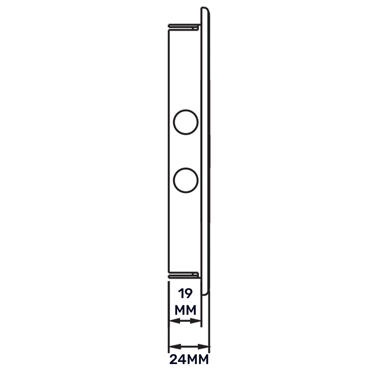 Access Panel Door PP, White 150mm x 200mm