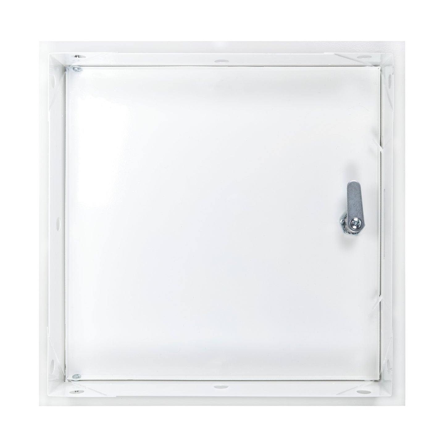 Access Panel Door Metal With Lock, White 300mm x 300mm
