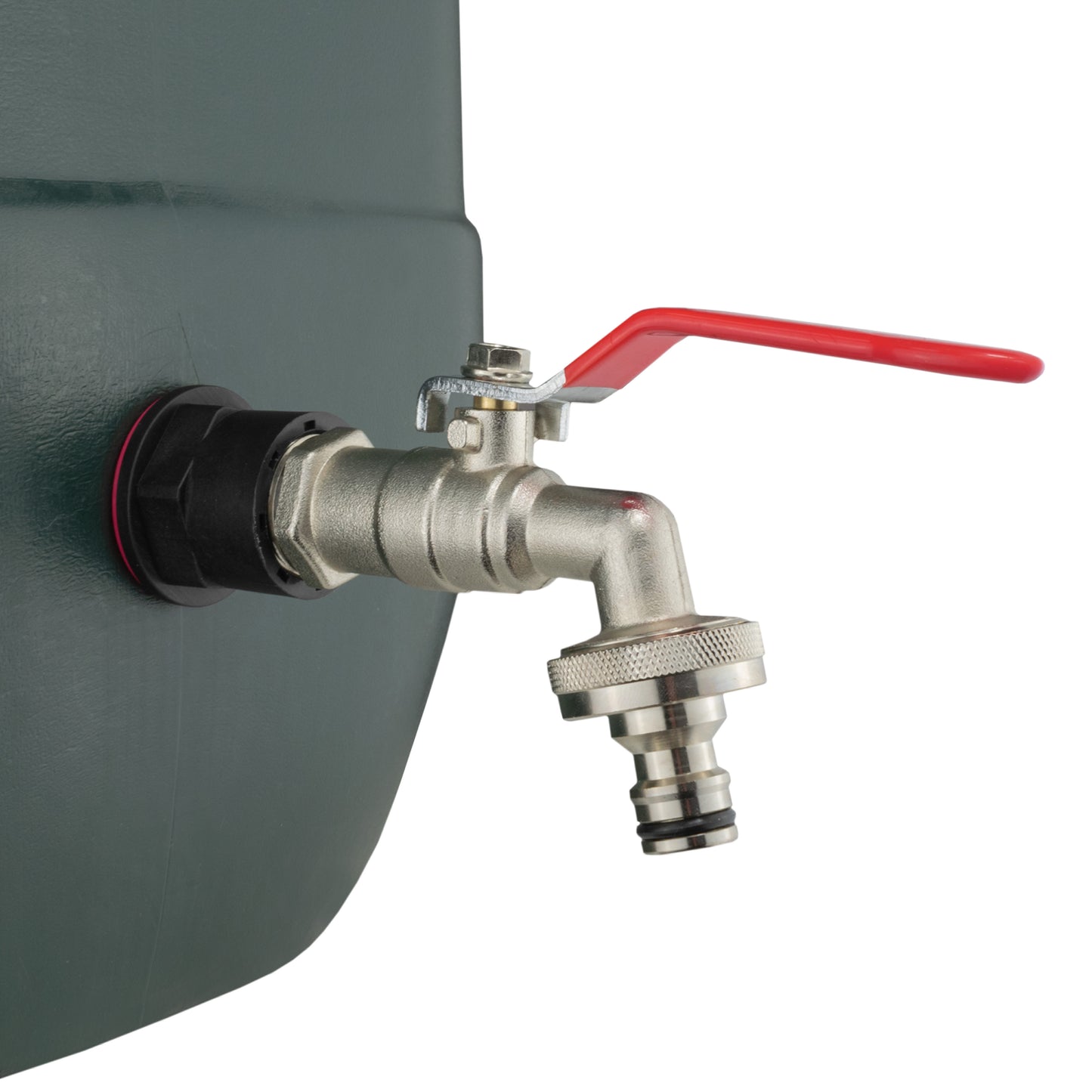 Water Butt Kit 3/4" with Quick Connect Lever Tap