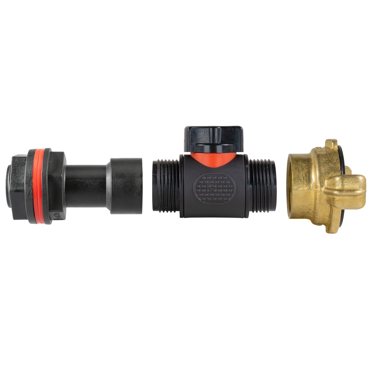 Water Butt Extension Kit 3/4" with In-Line Valve + Geka and Drill Bit