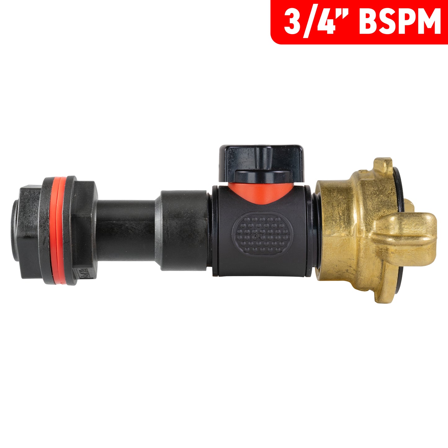 Water Butt Extension Kit 3/4" with In-Line Valve + Geka and Drill Bit