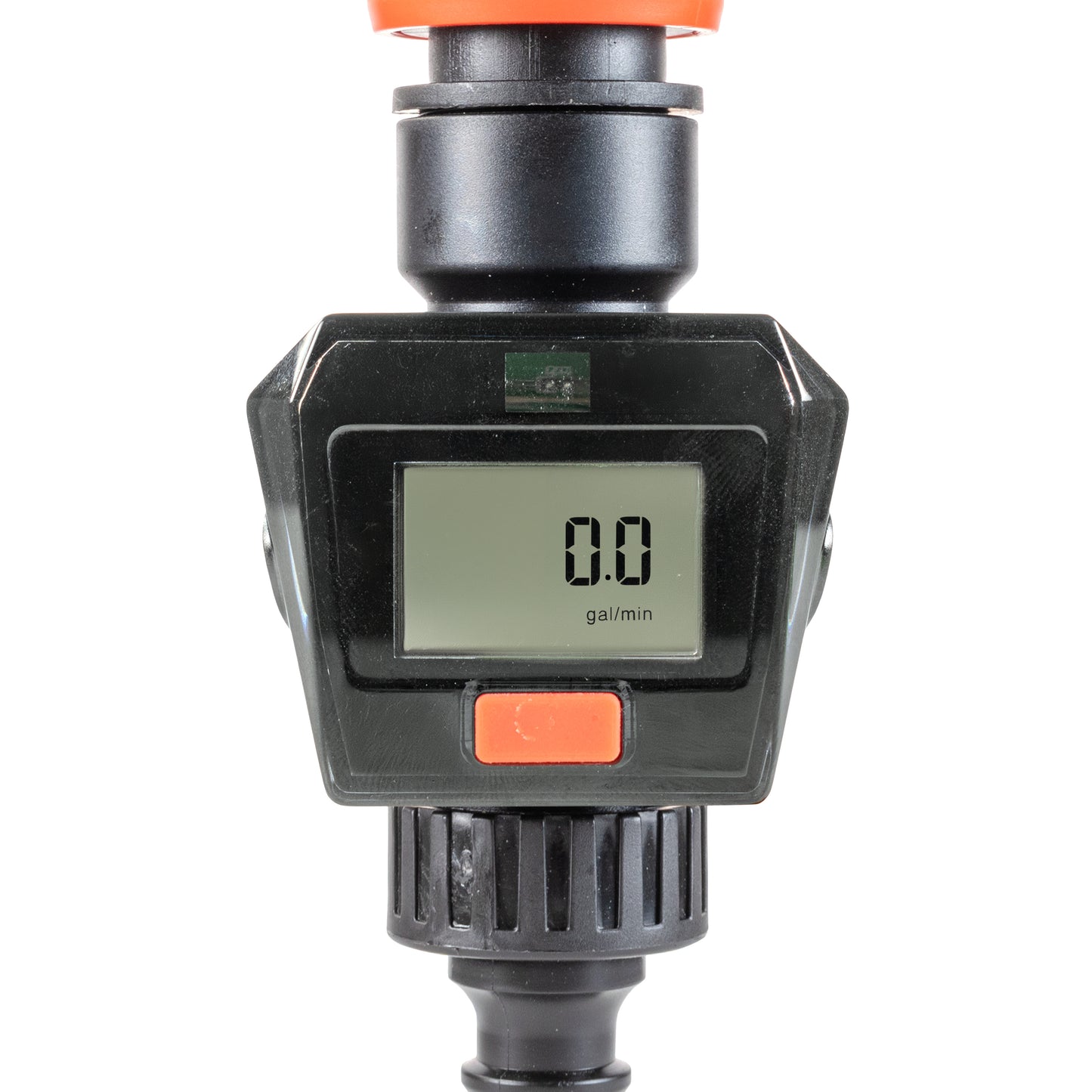 Water Flow Meter Black/Orange