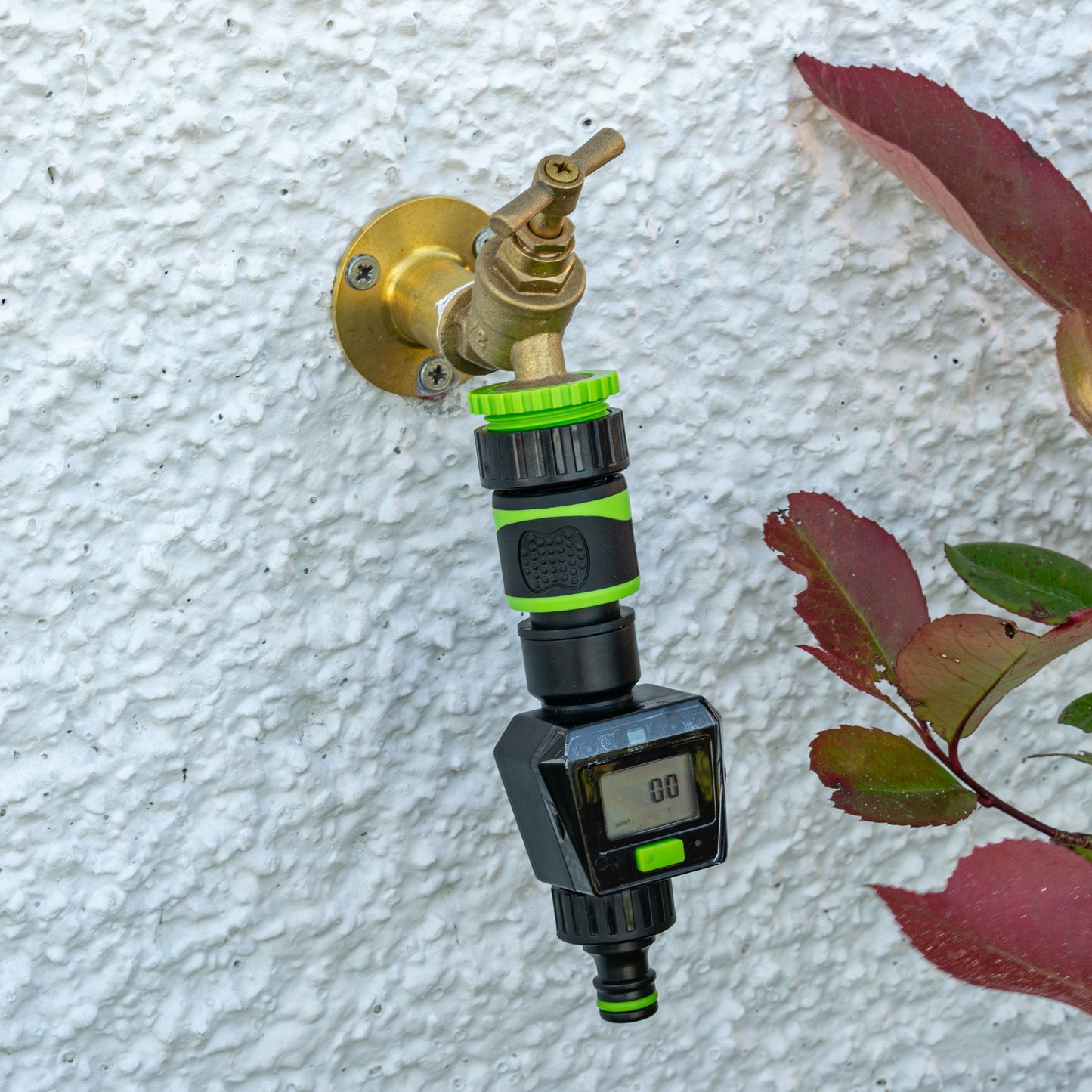 Water Flow Meter Green