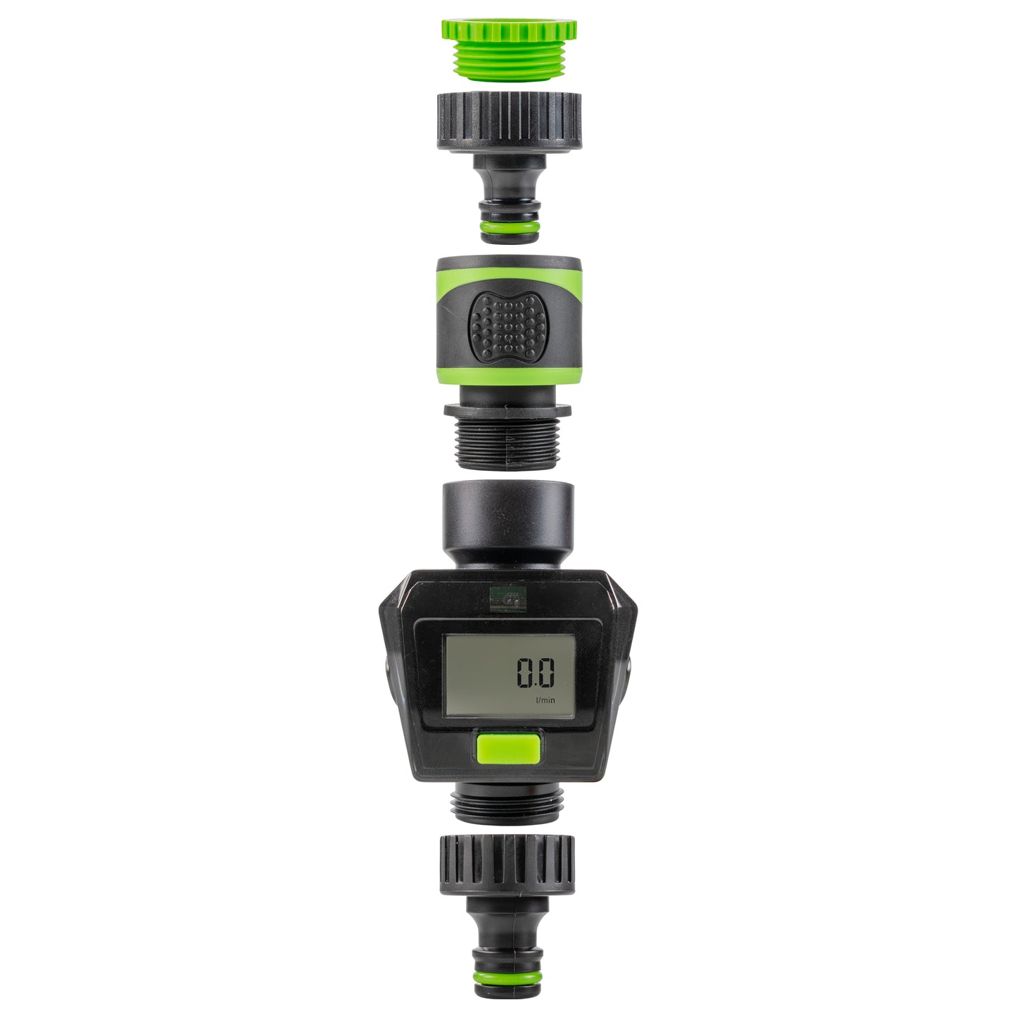 Water Flow Meter Green