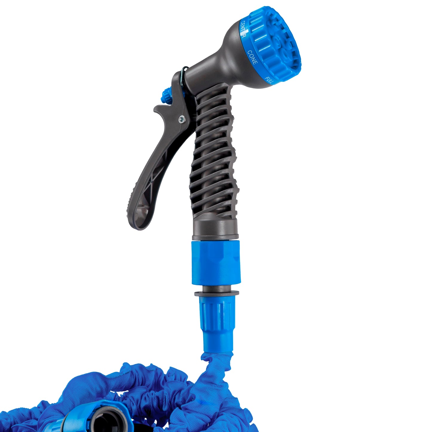 Expanding Trick Hose 5m - 15m Blue