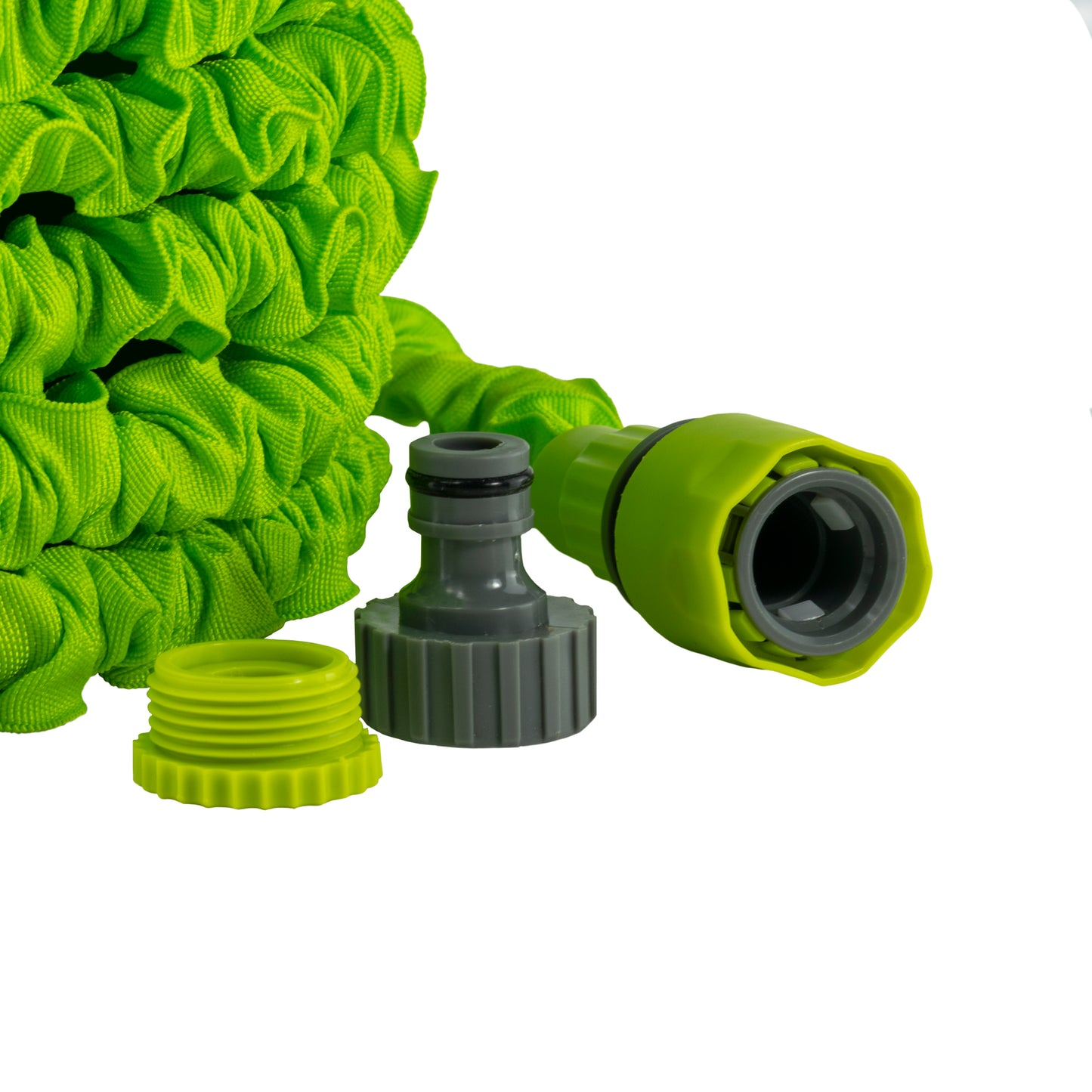 Expanding Trick Hose 7.5m - 22m Lime