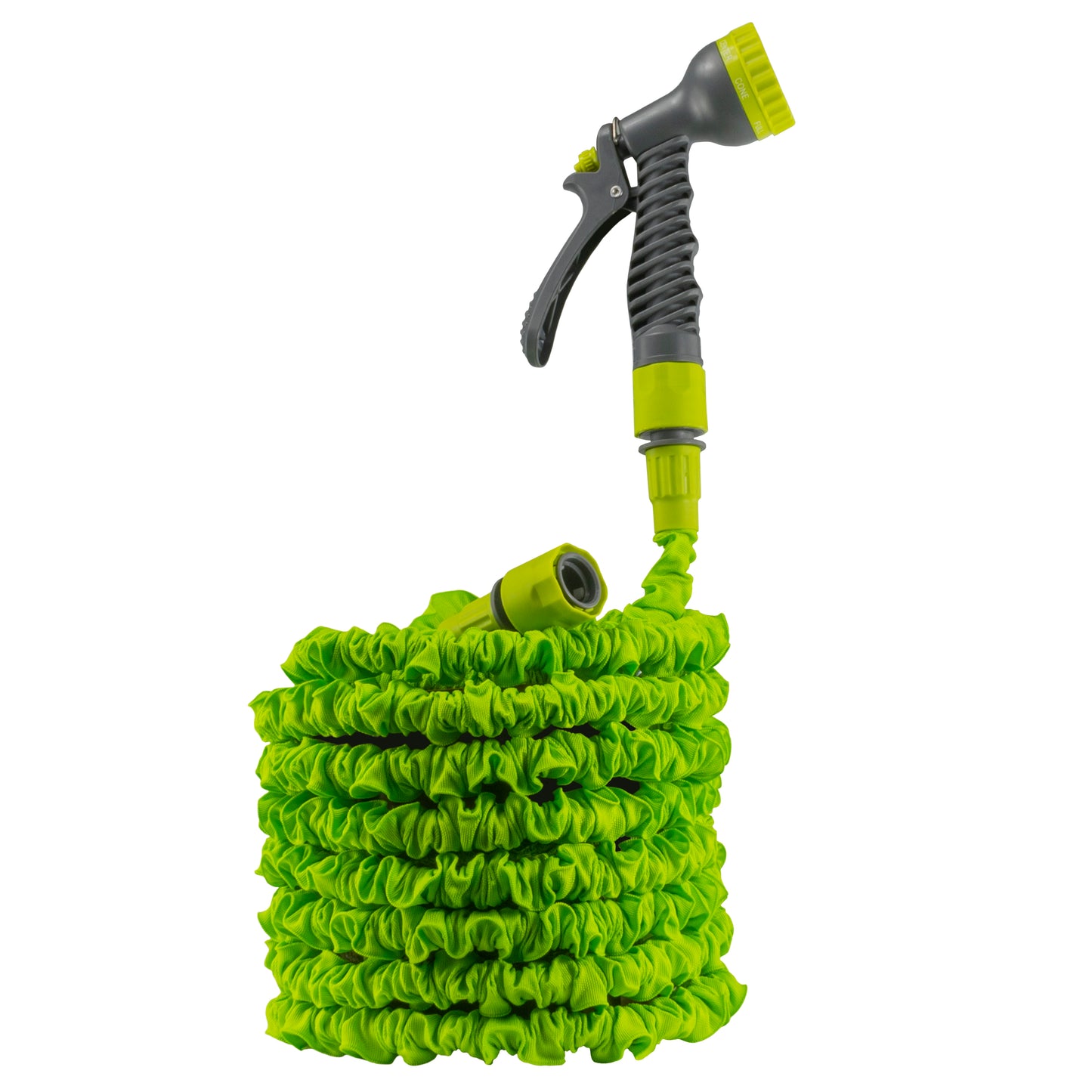 Expanding Trick Hose 5m - 15m Lime