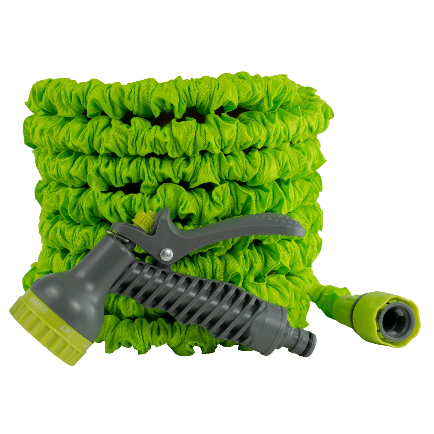 Expanding Trick Hose 7.5m - 22m Lime