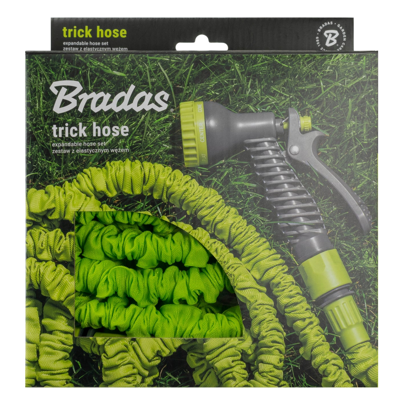 Expanding Trick Hose 7.5m - 22m Lime
