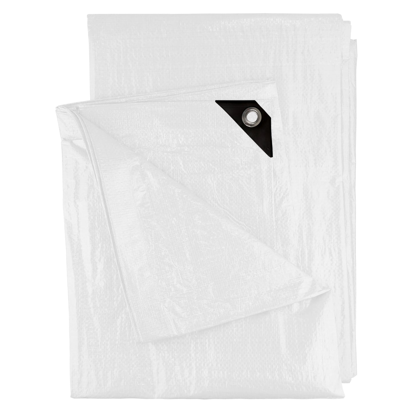 White M-Grade Tarpaulin 4m x 4m