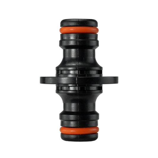 Two Way Connector Male Snap-On Joiner, Orange/Black, Bradas