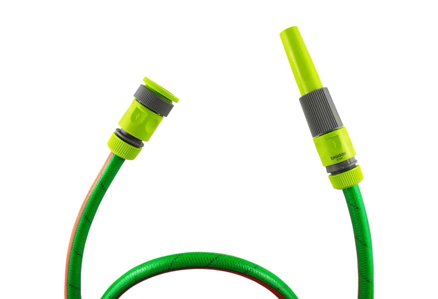 Hose Connectors Set With Nozzle Lime