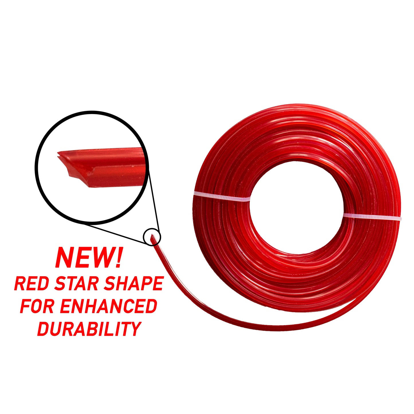 Strimmer Line Red Star 2.4mm x 15m