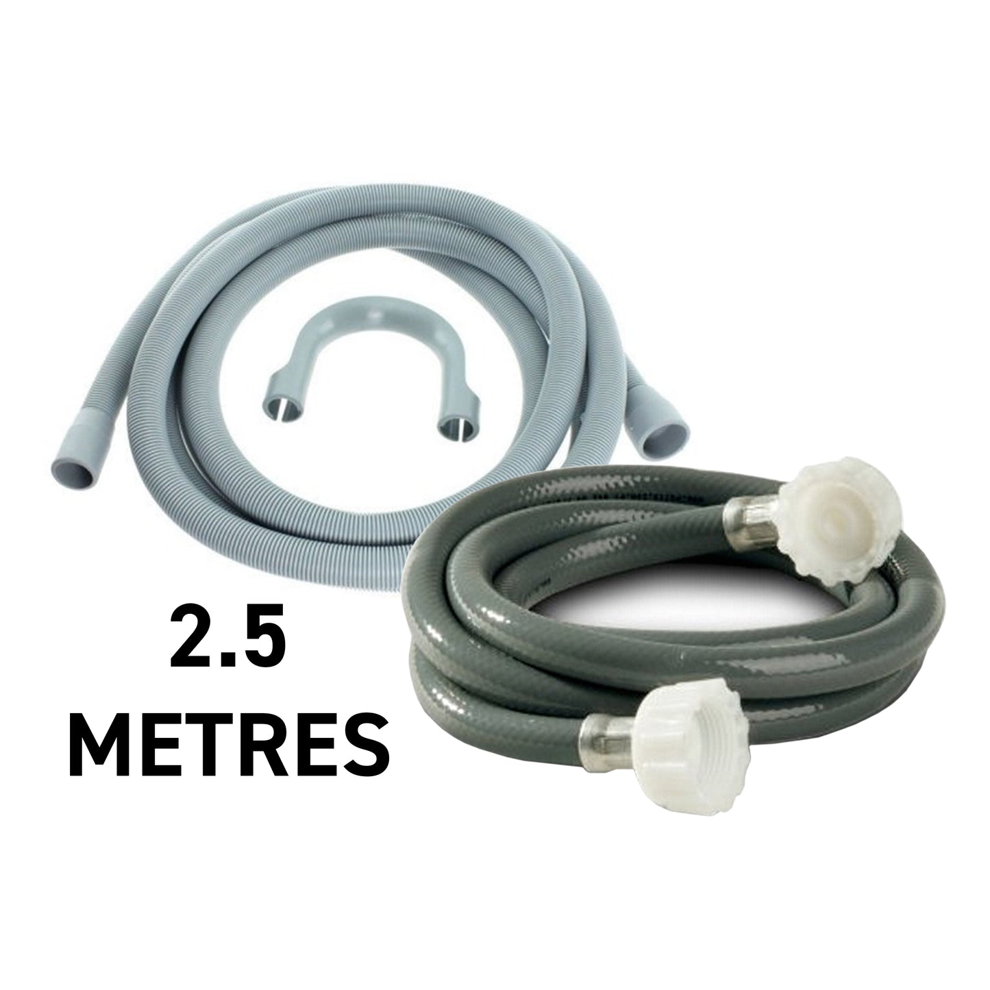 Replacement Washing Machine Pipe Set 2.5m