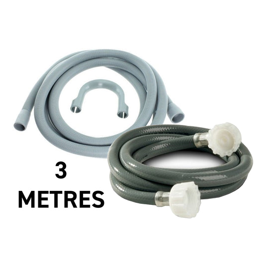 Replacement Washing Machine Pipe Set 3m