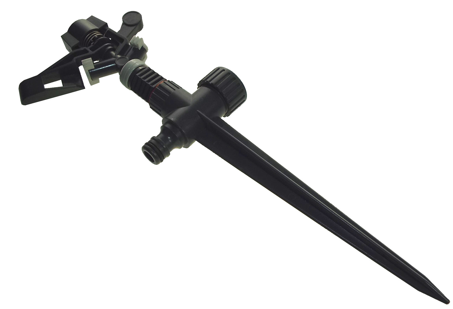 Pulsating Lawn Sprinkler on Spike - White Line