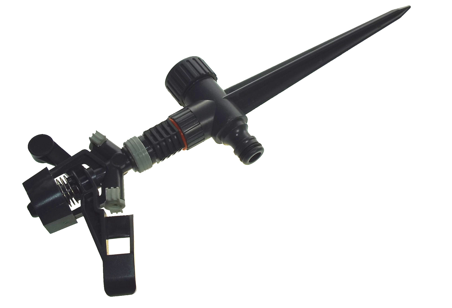 Pulsating Lawn Sprinkler on Spike - White Line