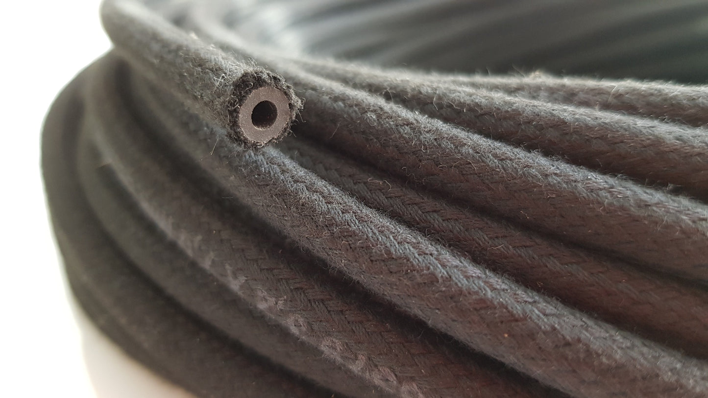 Rubber Reinforced with a Heat Resistant Textile Braid 8mm/13mm