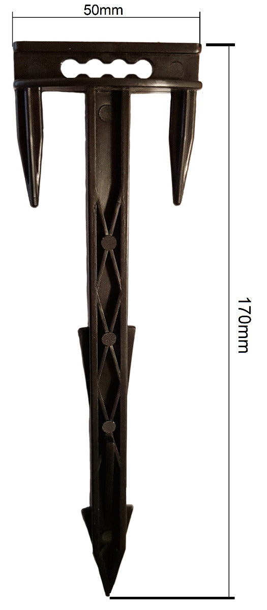 T Stake for Weed Membrane