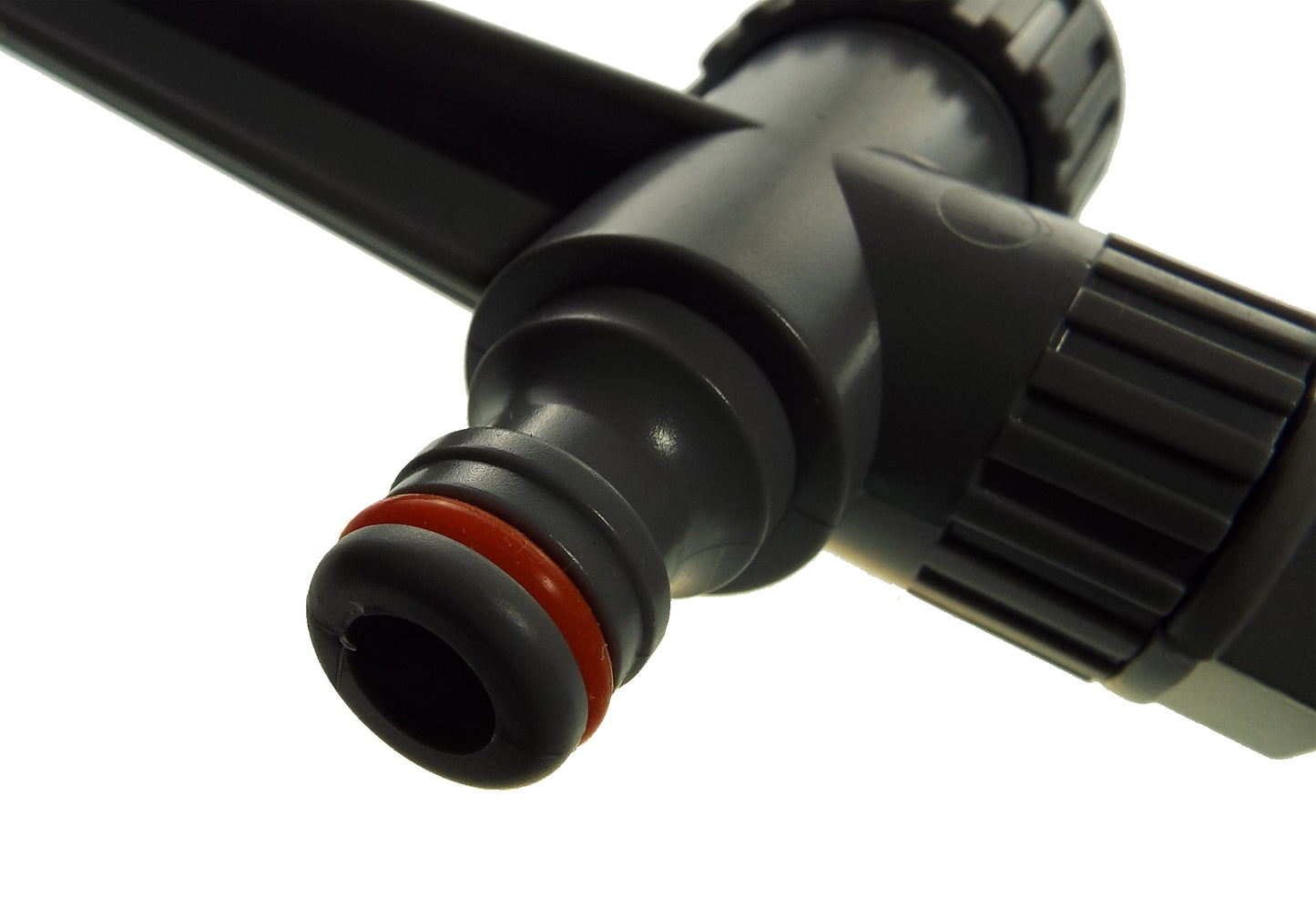 Rotary Butterfly Lawn Sprinkler on Spike De Luxe - White Line