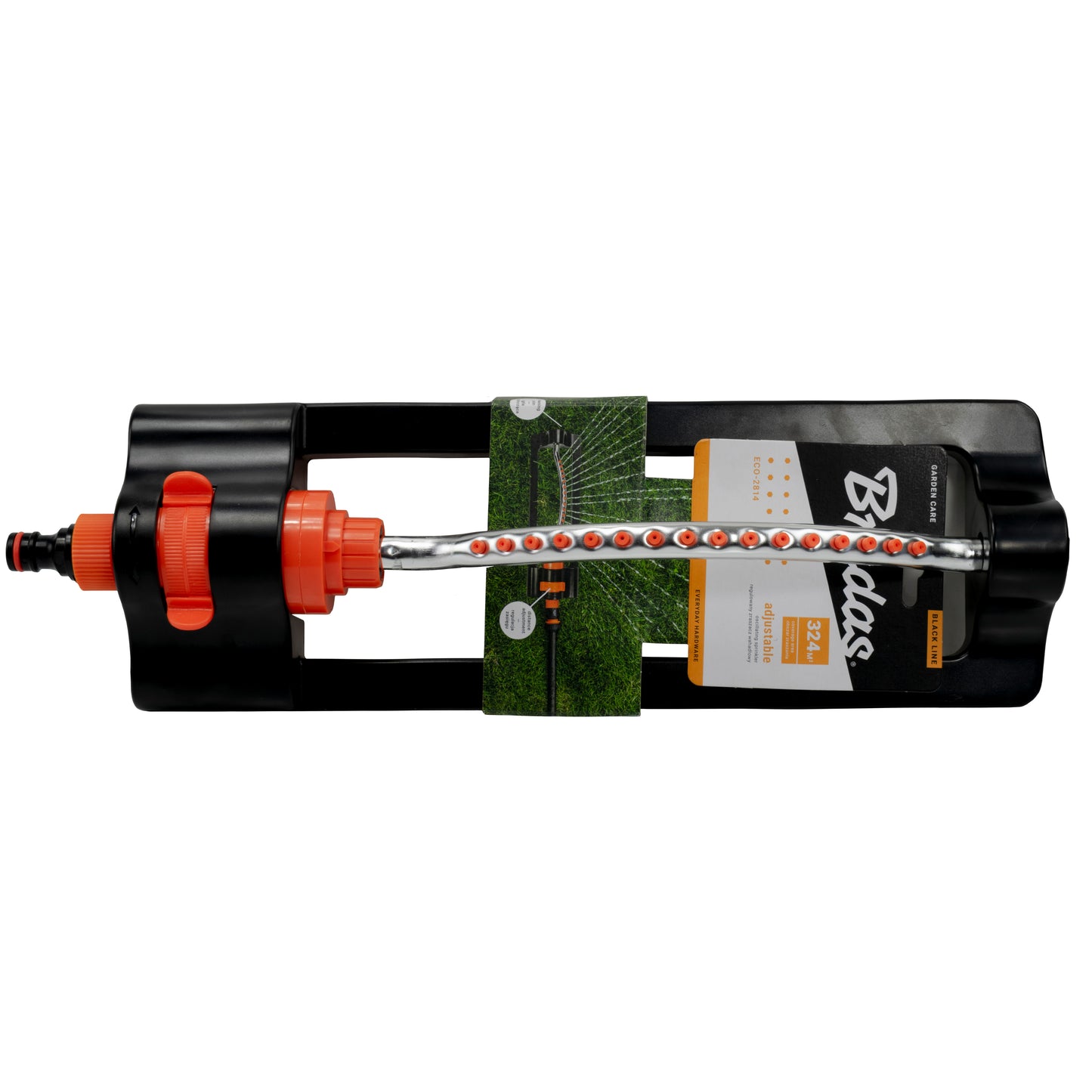 Compact Oscillating Sprinkler Eco Line (Metal Bar)