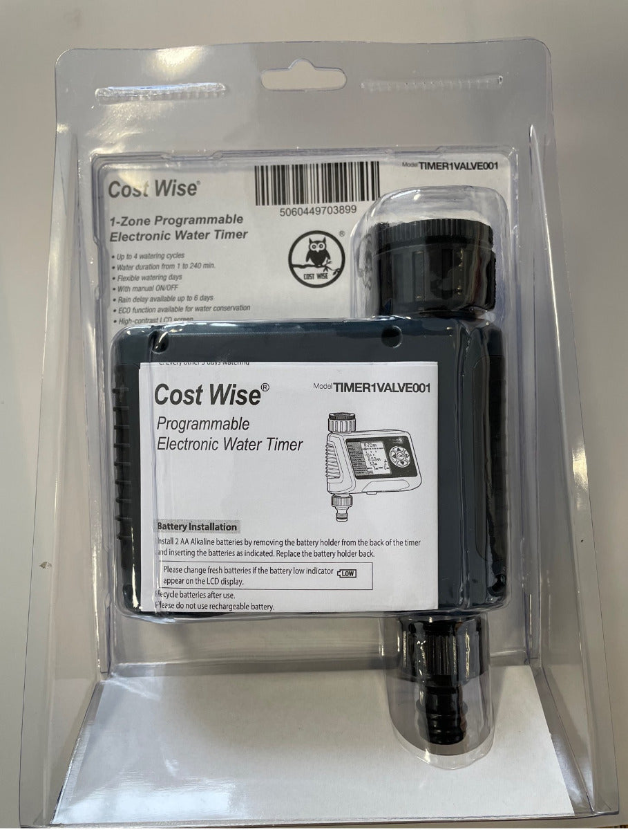 Cost Wise Single Outlet Water Timer